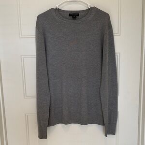 Banana Republic Men's Gray Crewneck Sweater